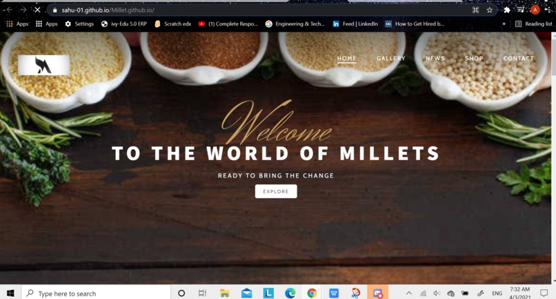 Front-end – screenshot 1