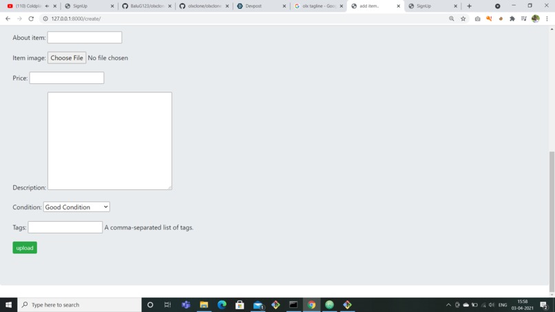 Olx Clone – screenshot 2