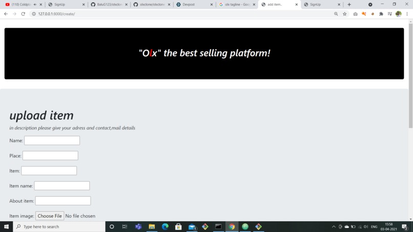 Olx Clone – screenshot 3