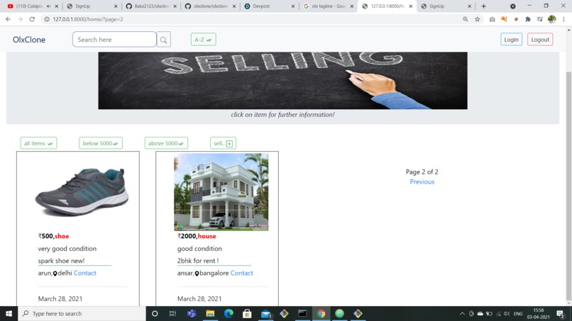 Olx Clone – screenshot 7