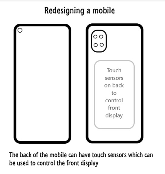 Redesigning a mobile phone – screenshot 1