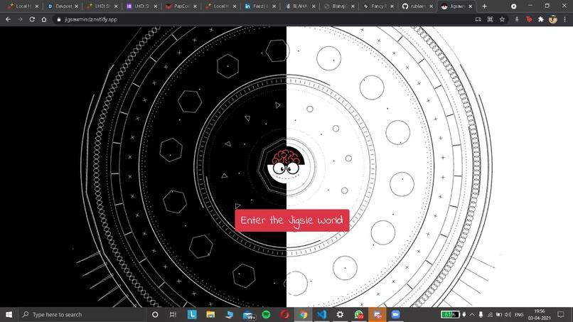 Jigsawmindz Frontend Website – screenshot 1