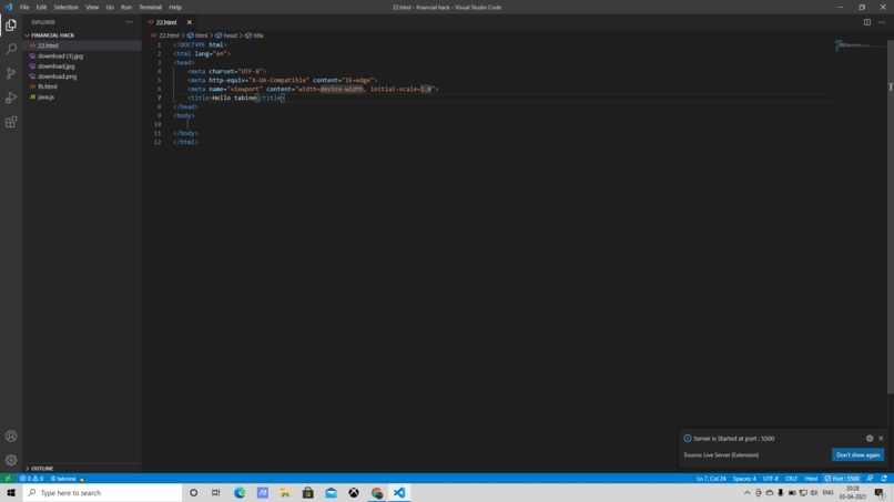 Tabine – screenshot 1