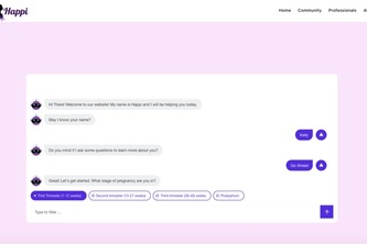 Happi - React Chatbot App