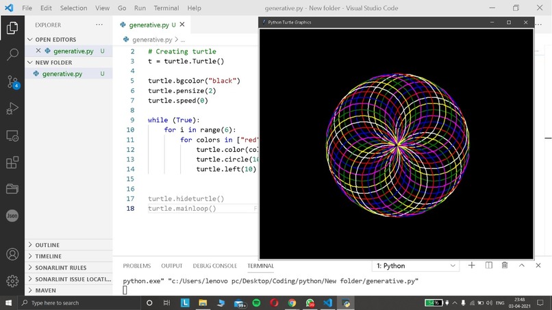 Generative Art – screenshot 2