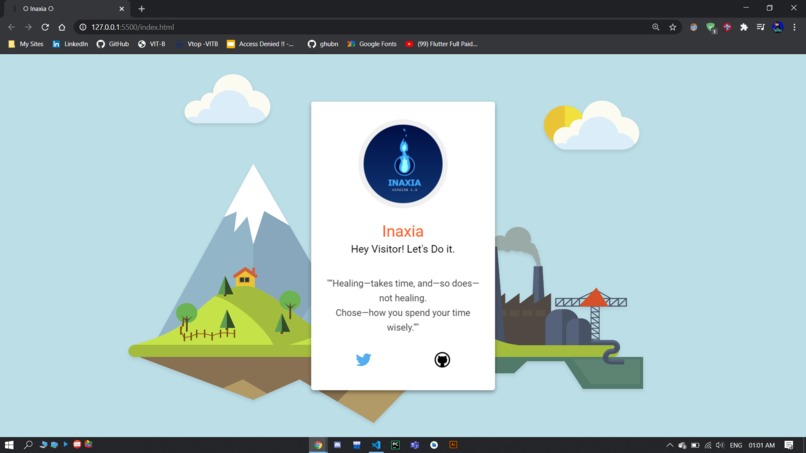 Guild website – screenshot 2