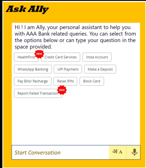 Ask Ally- Chat bot for People with Disabilities – screenshot 1