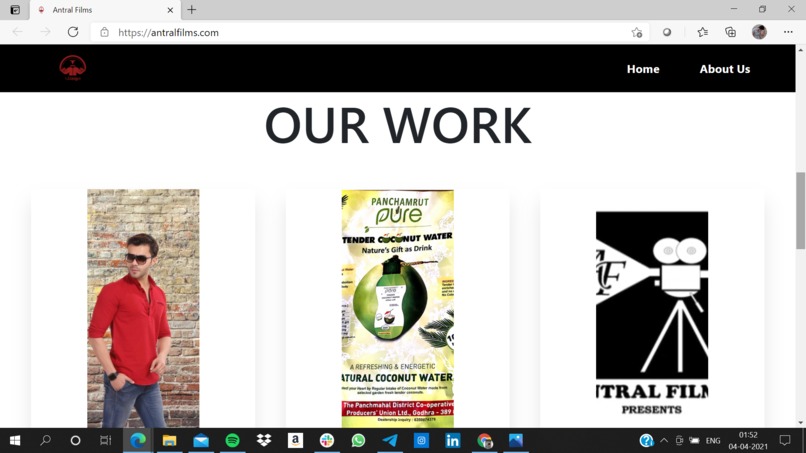 Deploy a Website using a .com domain name from NameStudio – screenshot 2