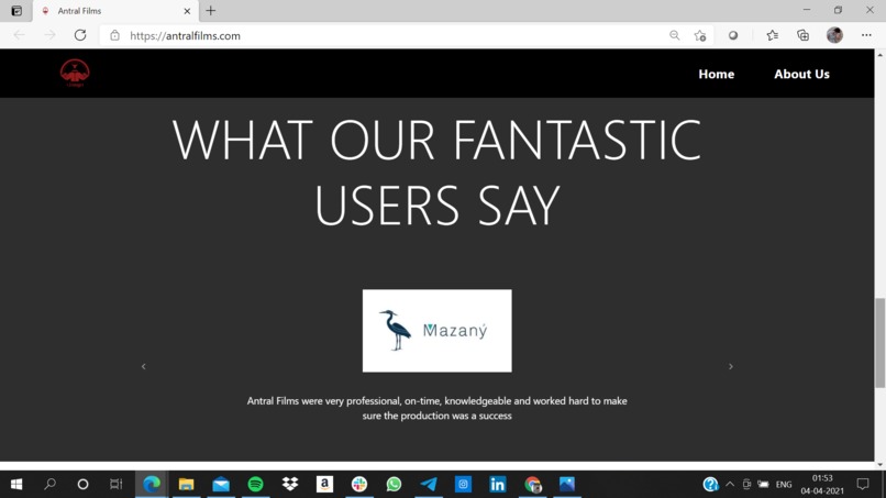 Deploy a Website using a .com domain name from NameStudio – screenshot 3