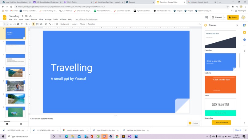  Create a Presentation to Share Something You Love – screenshot 1