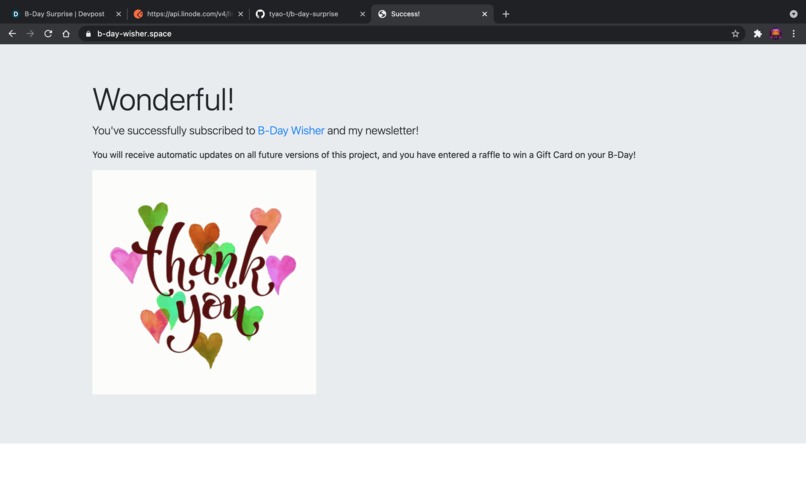 B-Day Surprises – screenshot 8