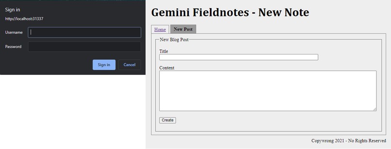 Dummy Blog – screenshot 2