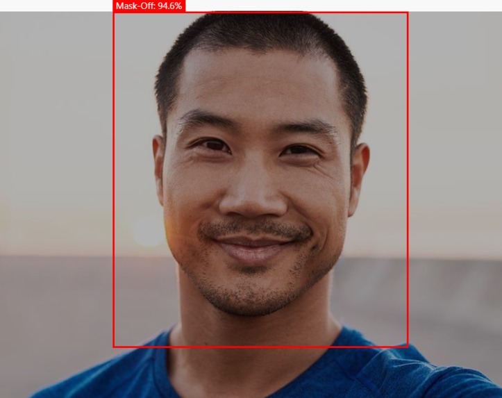 Mask Detection and Social Distance Classifier  – screenshot 2