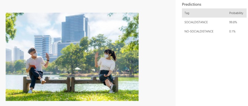 Mask Detection and Social Distance Classifier  – screenshot 4