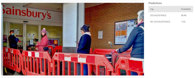 Mask Detection and Social Distance Classifier  – screenshot 5