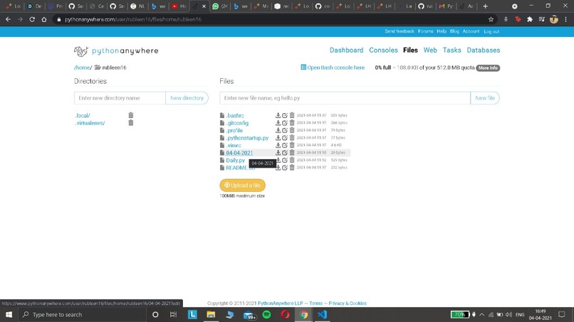 Automate Hello daily – screenshot 2