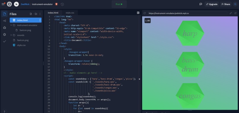 Instrument Emulator – screenshot 1