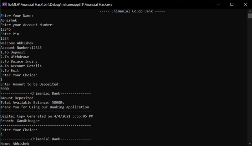 Financial Hack – screenshot 1