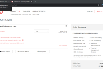 Deploy a website using a .com domain 