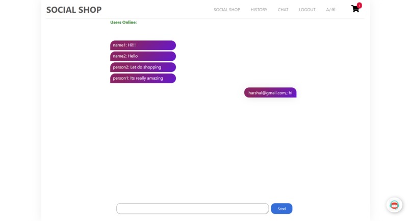 SocialShop – screenshot 1