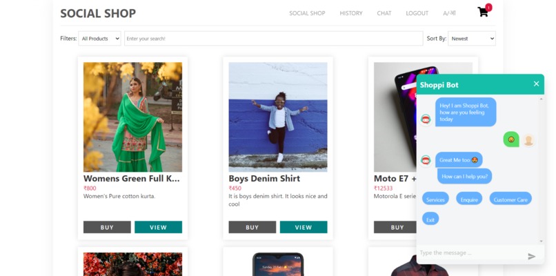 SocialShop – screenshot 3