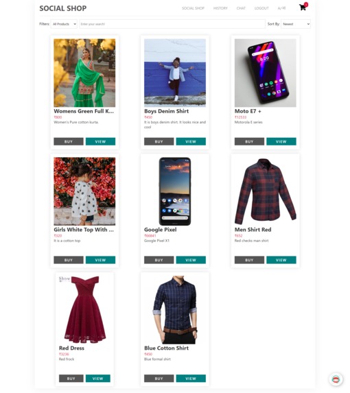 SocialShop – screenshot 4