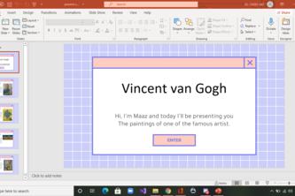 Presentation to Share Something You Love