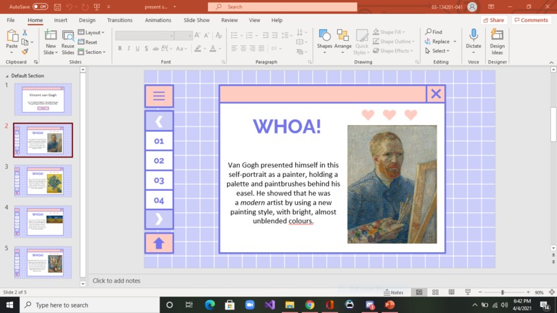 Presentation to Share Something You Love – screenshot 2