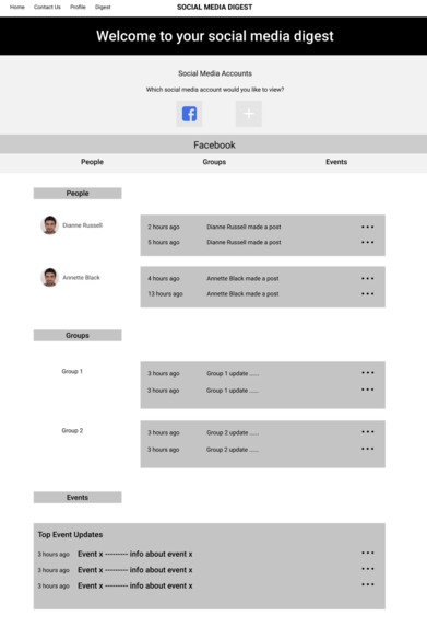 Social Media Digest – screenshot 4