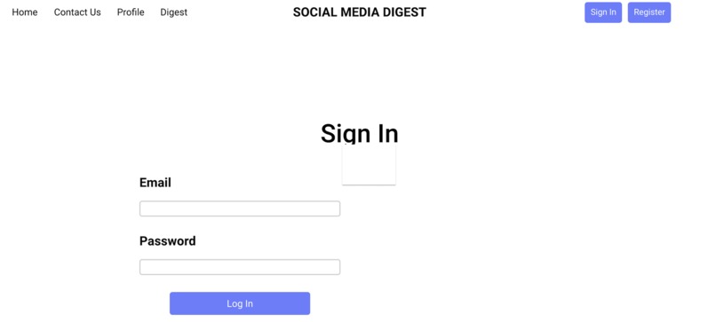 Social Media Digest – screenshot 2