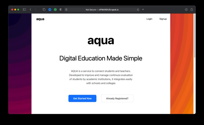 AQUA – screenshot 1