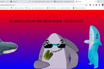 Website for Guild