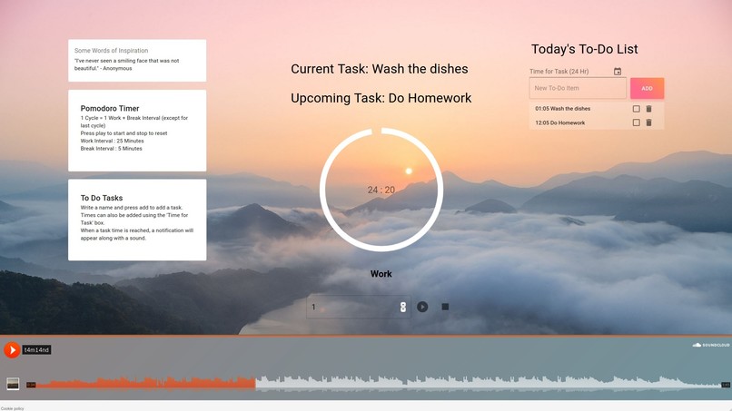 Productivity Timer by t4ml4nd – screenshot 1