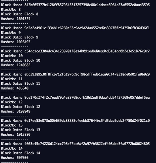 Blockchain  – screenshot 2
