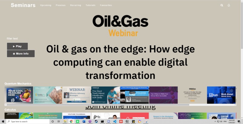 Netflix for Webinars – screenshot 1