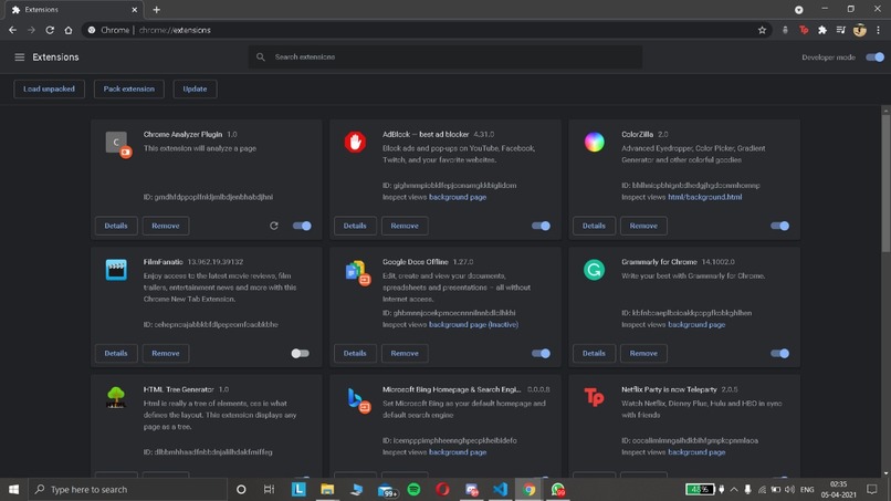 Chrome Extension – screenshot 1