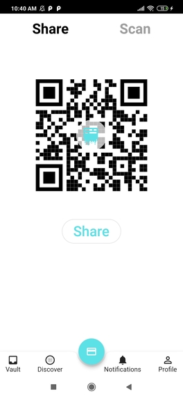 Business card scanner – screenshot 2