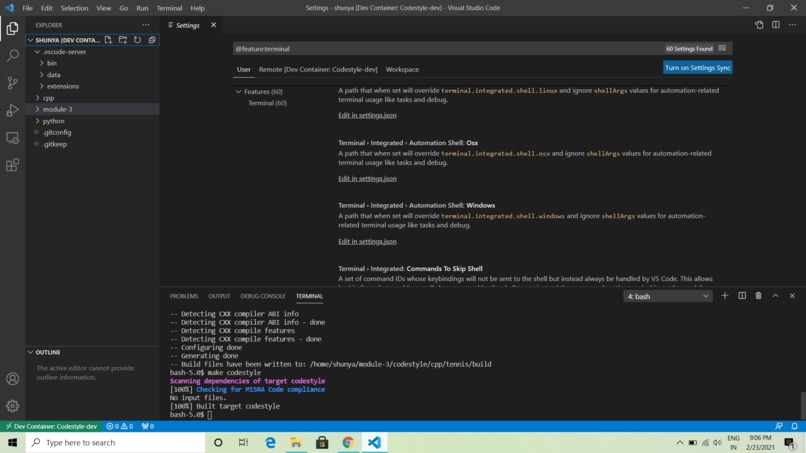 Code using Tabnine – screenshot 2