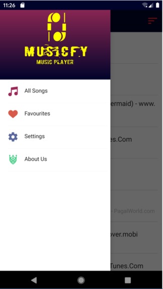 Music Player – screenshot 1
