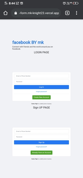 Create a Social Media Clone – screenshot 1