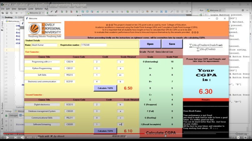 CGPA Calculator – screenshot 1