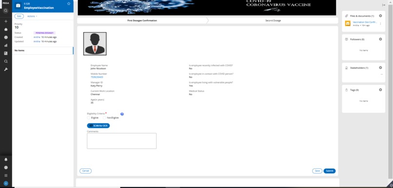 UnCovid - Let's make a safer work place – screenshot 2