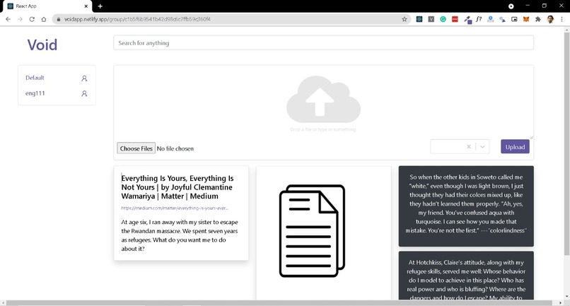 VOID – screenshot 1