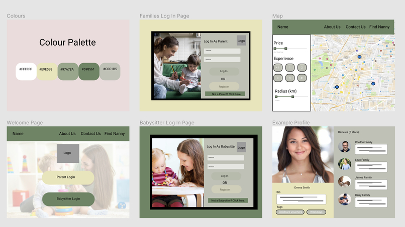 Nannies Nearby – screenshot 1