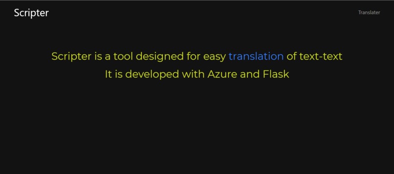 Scripter – screenshot 1