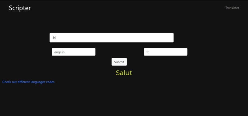 Scripter – screenshot 2