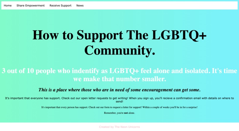 The Neon Unicorn – screenshot 1