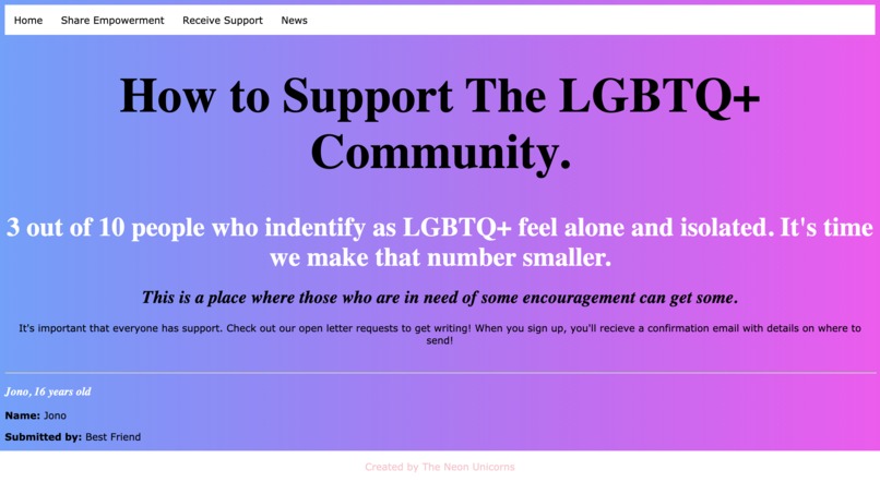 The Neon Unicorn – screenshot 3