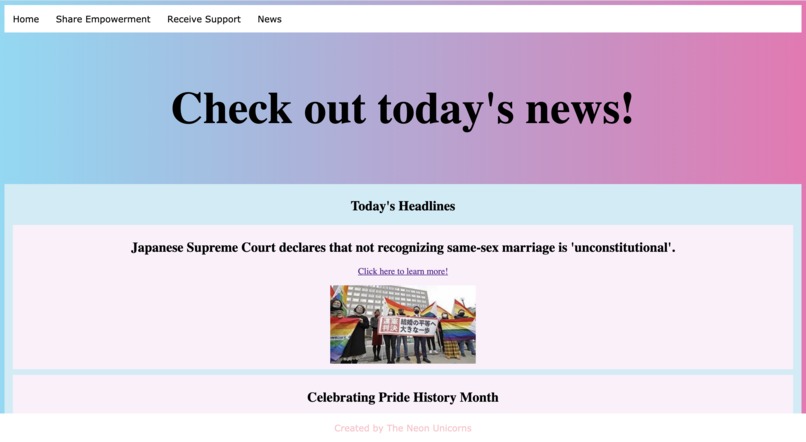 The Neon Unicorn – screenshot 4