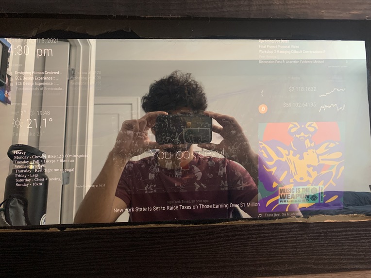 J.A.R.V.I.M (Just A Rather Very Intelligent Mirror) – screenshot 1